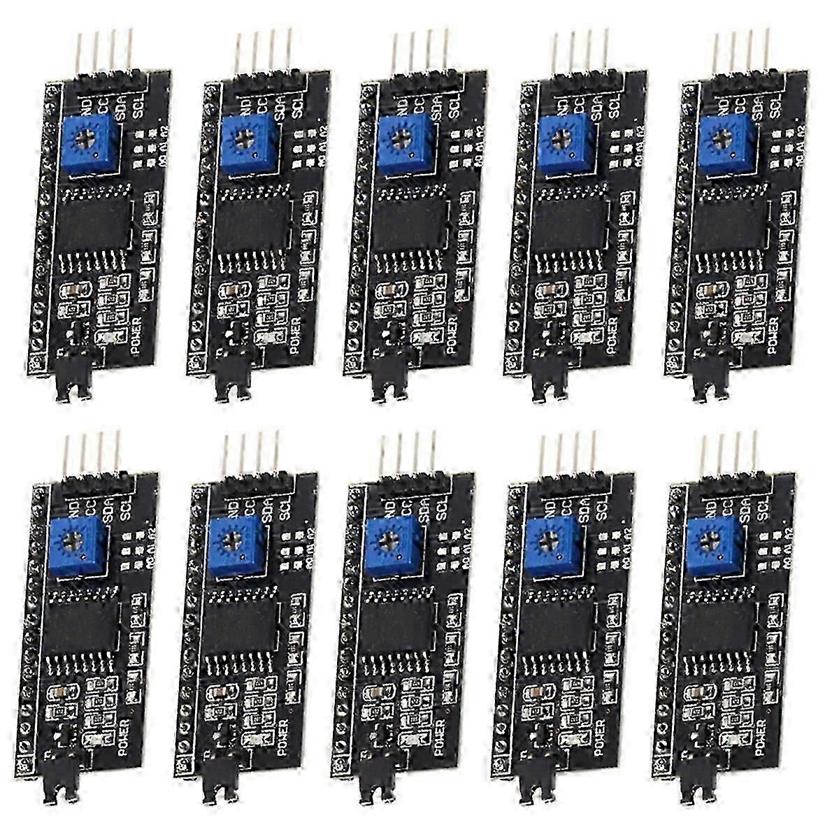10PCS PCF8574 LCD Display Adapter Module IIC I2C LCD1602 2004 IIC Seriële Interface Board 5V voor Robort Onderdelen