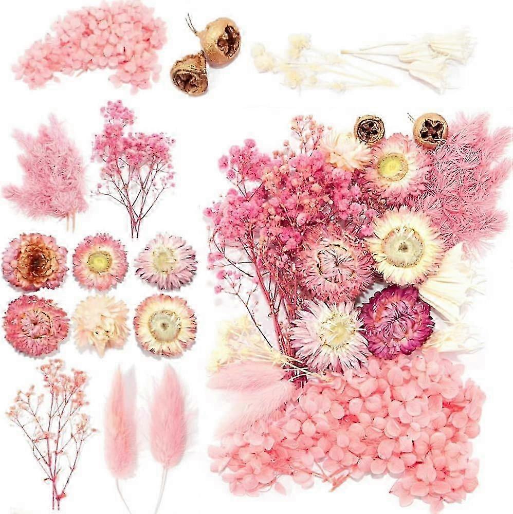 Decorative Artificial Flowers with Everlasting Appeal Featuring Real Dried Leaves and Natural Dried Flower Arrangements Style 1