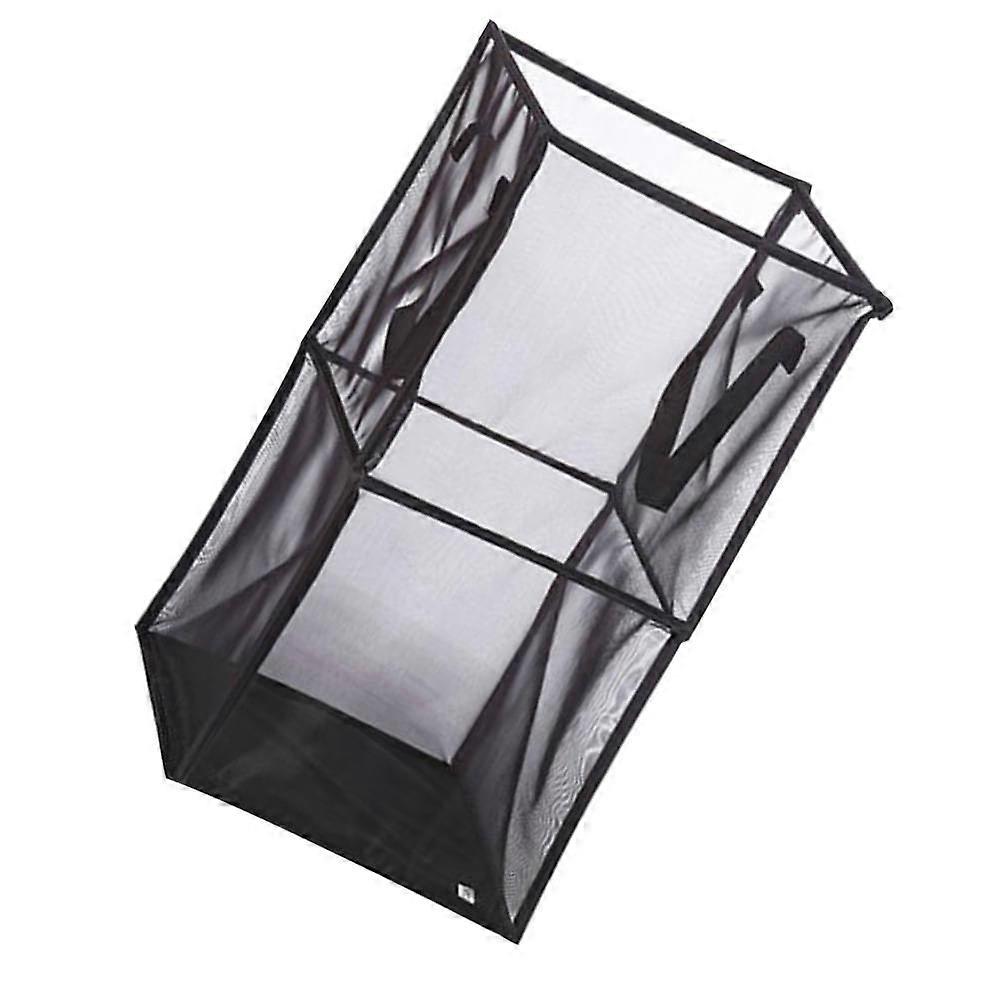 Clothing Storage Basket Mesh Storage Organizer For Kids Storage Container Space Saving 32x32x64cm 1Set