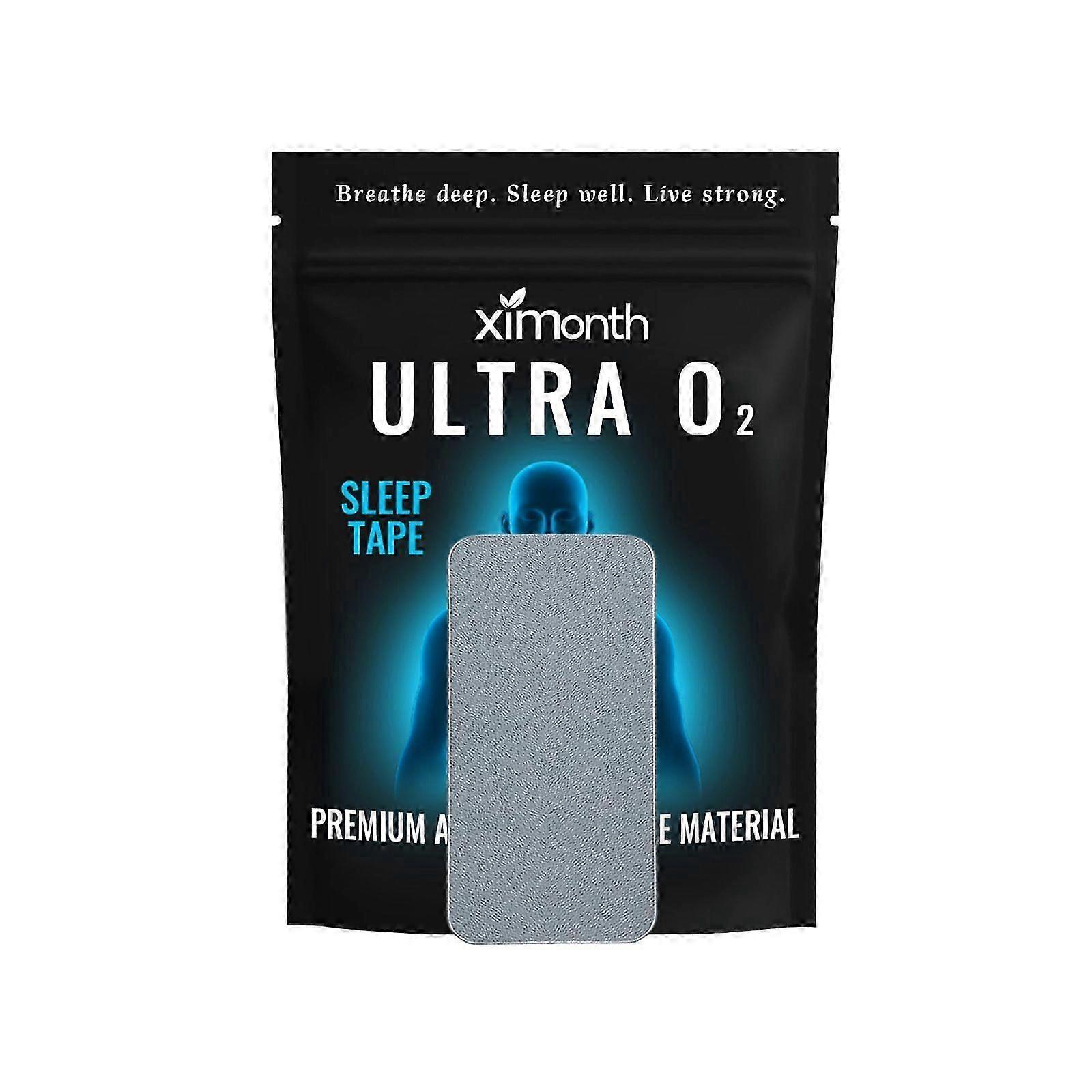 Mouth Tape For Sleeping,Ultra O2 Sleep Tape,Prevents Mouth Breathing - Improves Sleep - Anti Snore - Comfortable and Soft - Hypoallergenic - Easy To U