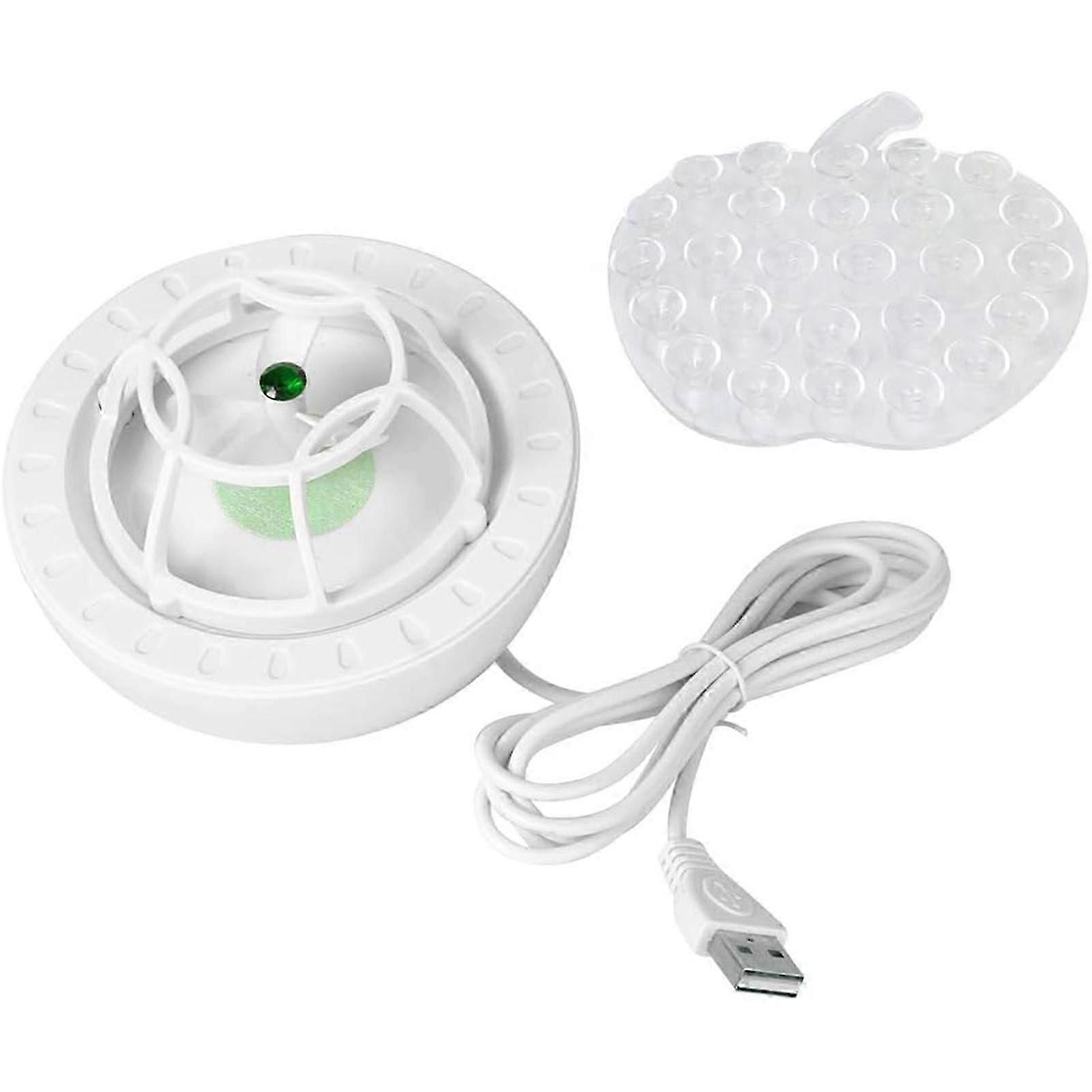Mini ultraljudsdiskmaskin, multifunktionell USB-diskmaskin för hushåll, bärbar liten elektrisk uppladdningsbar lazy washer, snabbare sanering