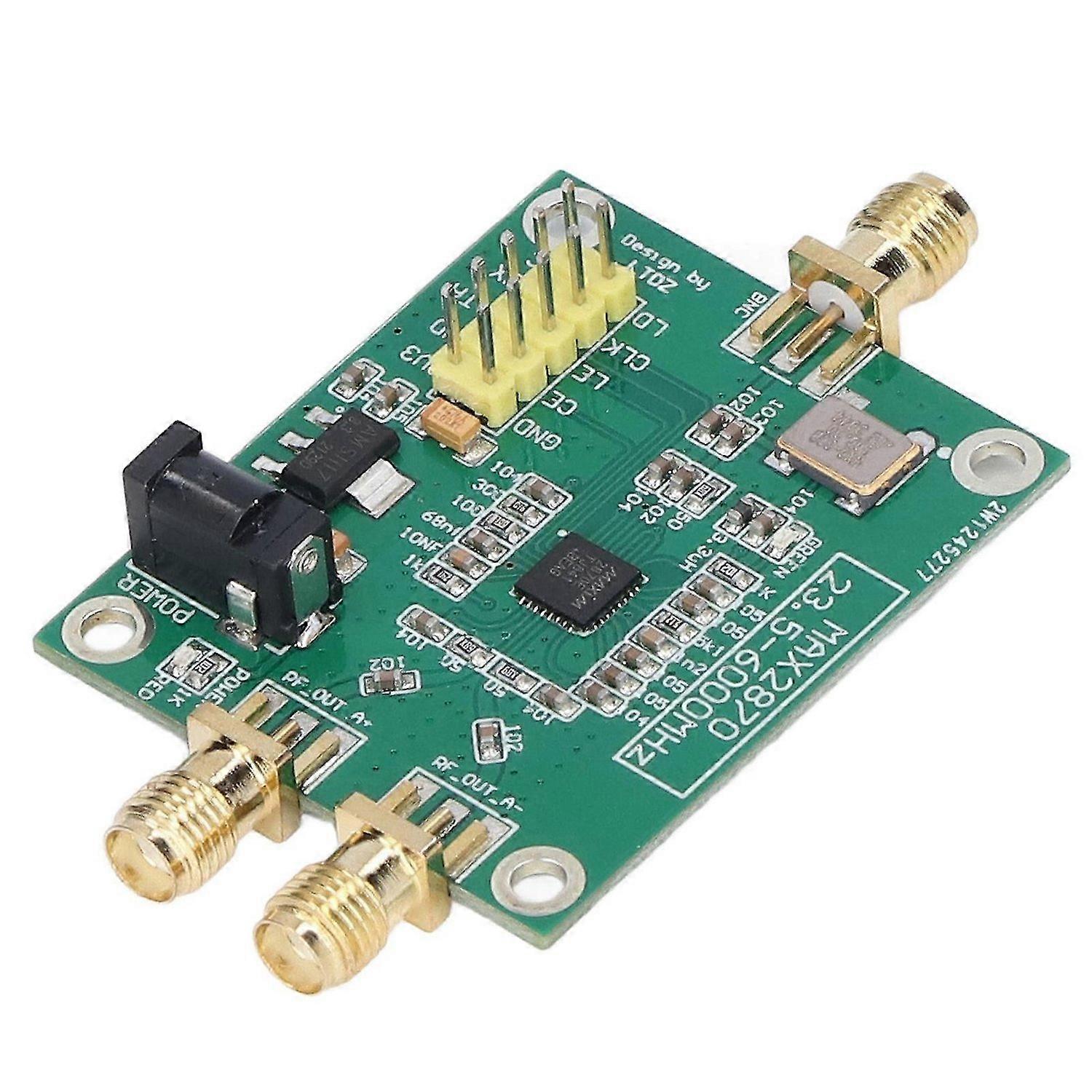 MAX2870 RF Signal Source Module Signal Generator Board USB 5V Power Supply 23.56000Mhz