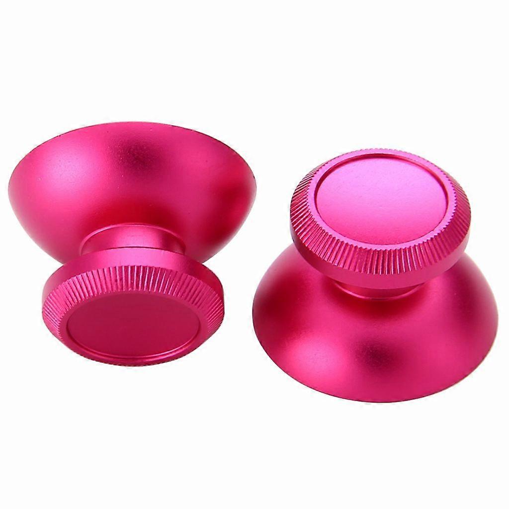 Piece Replacement Metal Joystick Cover Protective Cover Thumbstick - Pink