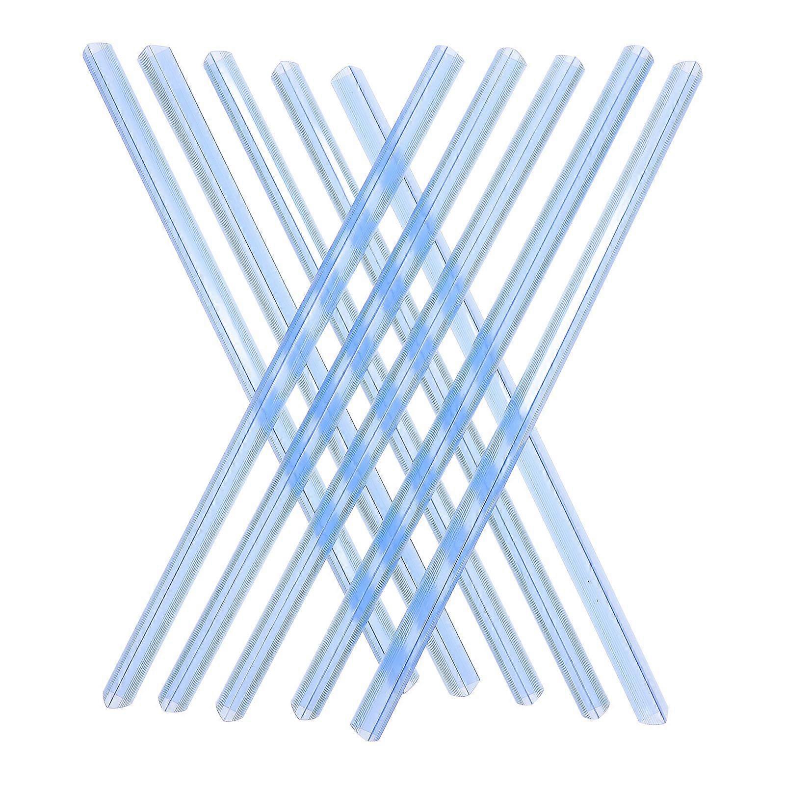 10Pcs Binding Bars Slide Grip Binding Bars for Report Cover Binder Sliding Bar Booking Binding Material