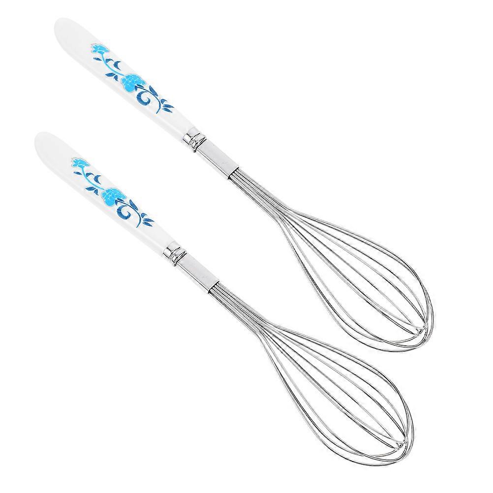 Stainless Steel Whisk Handheld Egg Beater for Effortless Mixing, Whipping Eggs and Sauces, Essential Kitchen Gadget for Baking and Cooking