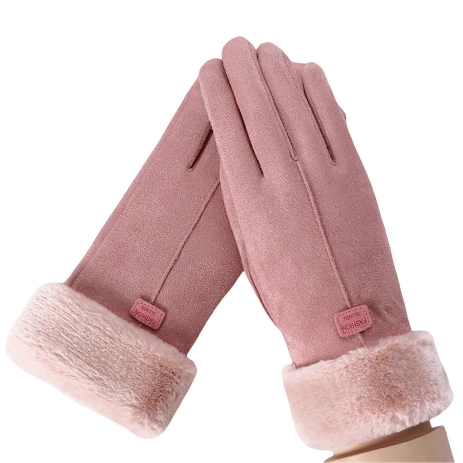 Women Riding Cotton Gloves High Quality Materials Fine Workmanship Suitable for Winter