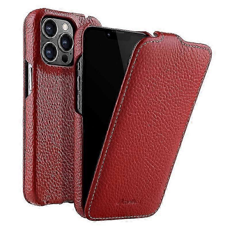 Flip leather case for iPhone 12/12 Pro vertical design