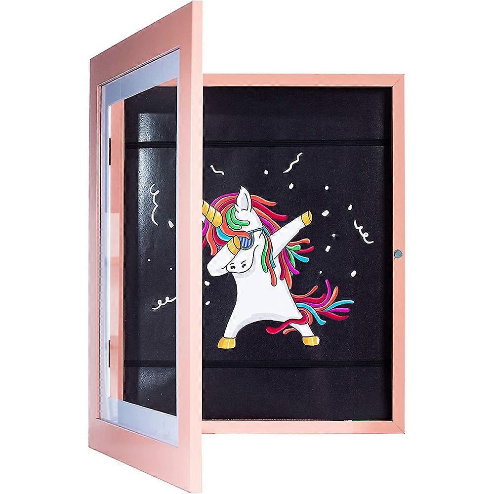 Kids Art Frames Front Opening Changeable Art Frame Picture Kids Artwork Frames Changeable For 3D Picture Display Art Projects