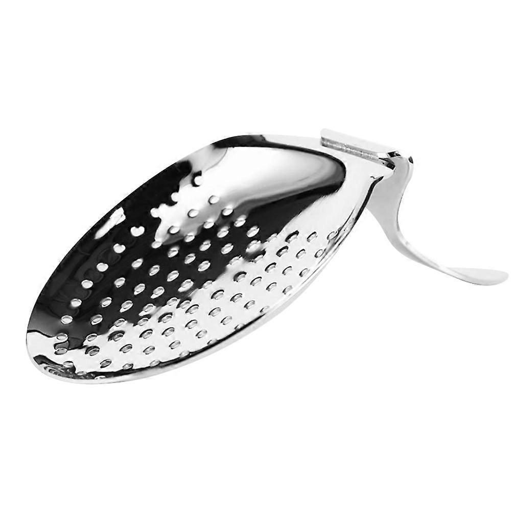 Small Metal Strainer With Handle For Bartending 13.2X7.5X4CM Size 1Set