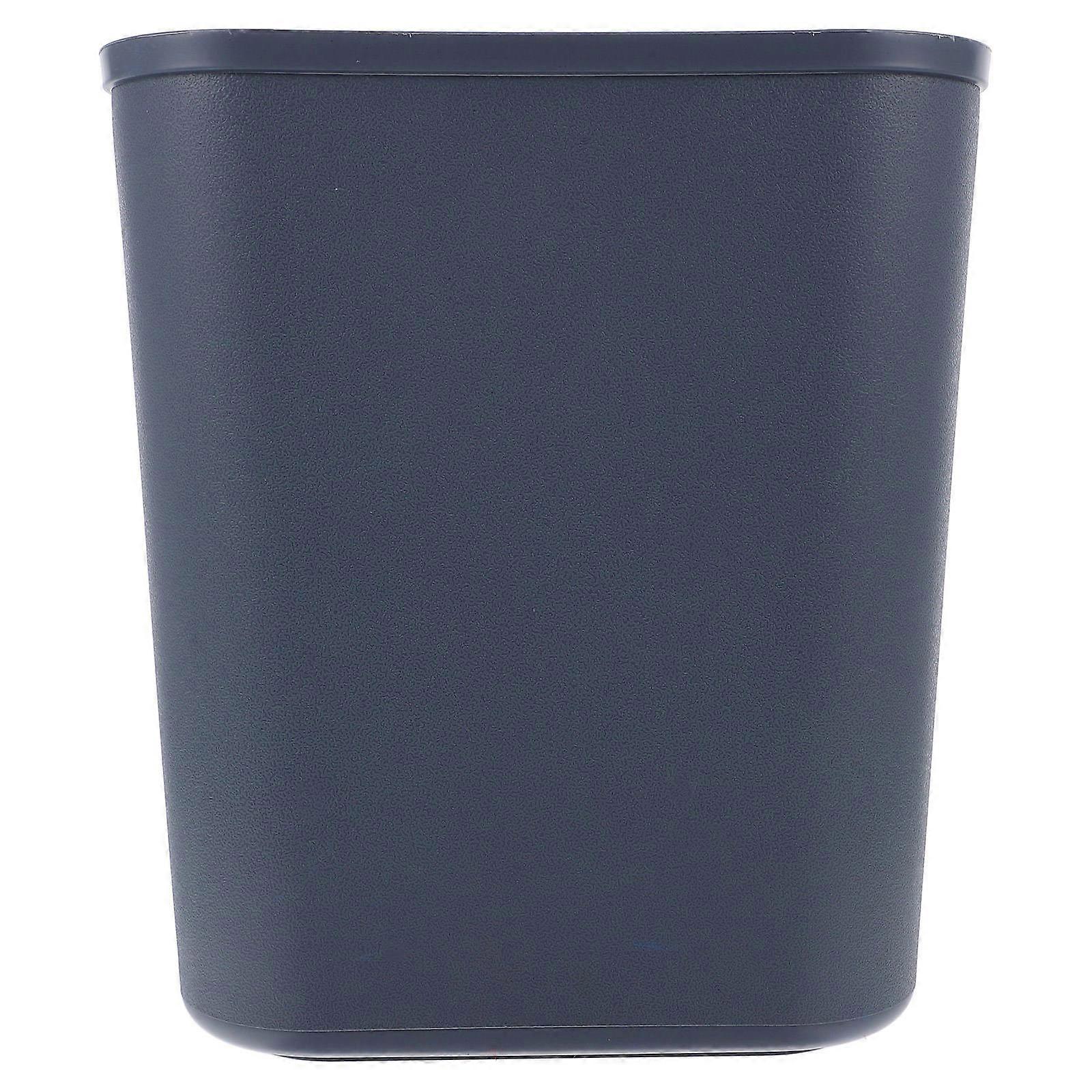 Trash Can Garbage Container Bin for Storage 15L Square Small Office Use