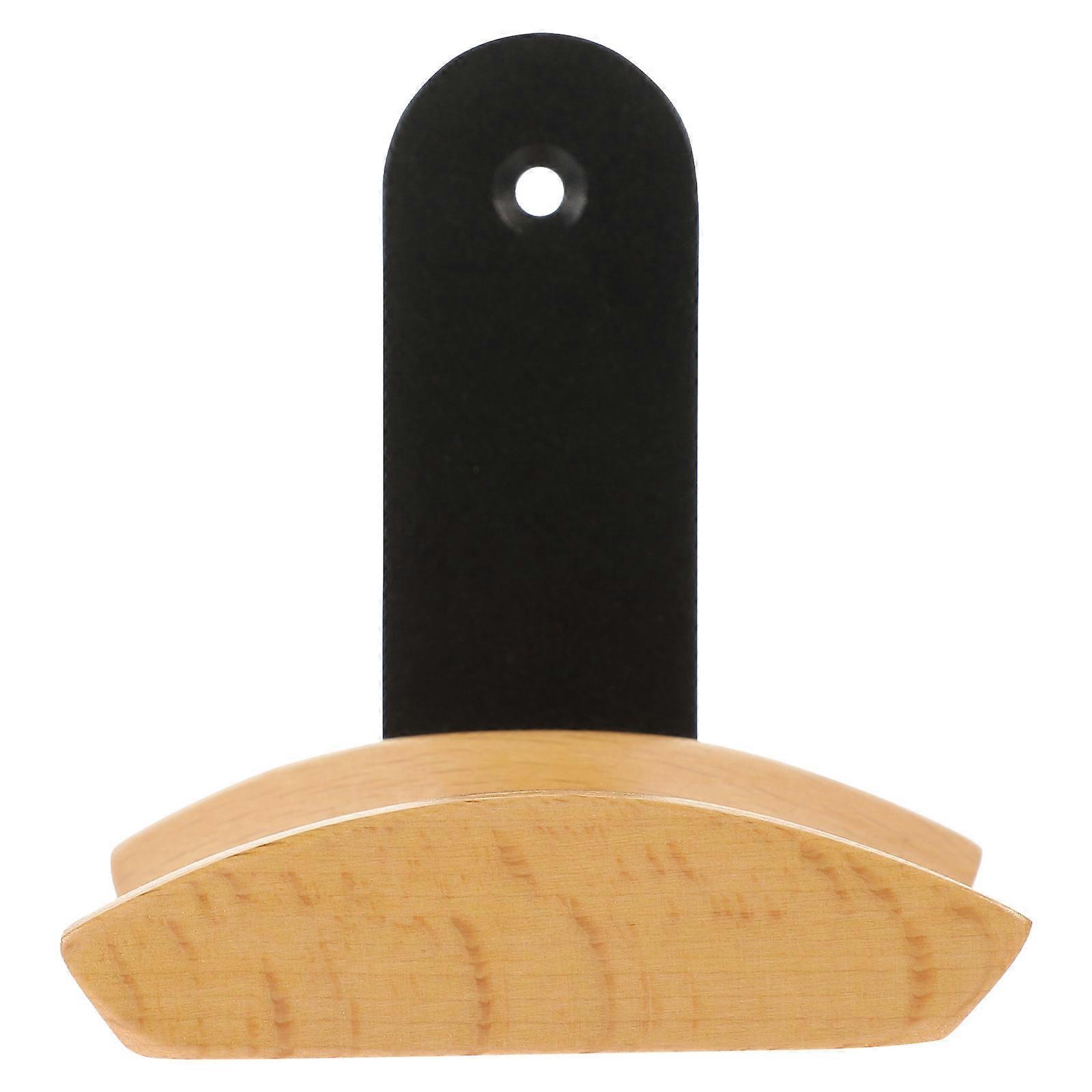 Headphone Hook Holder Cable Workspace U-shaped Double-curved Surface Wood Material 1Pack