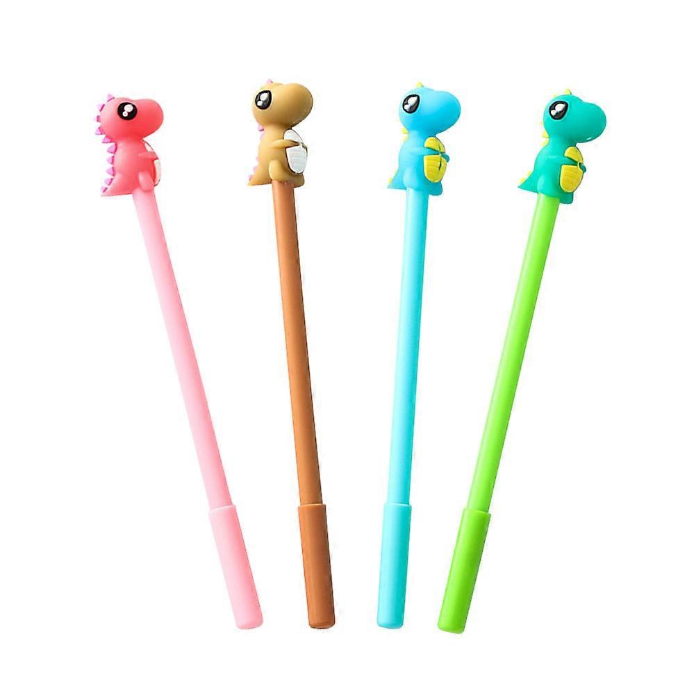 Cute Cartoon Dinosaur Gel Ink Pen Daily Use Children present 24Pcs