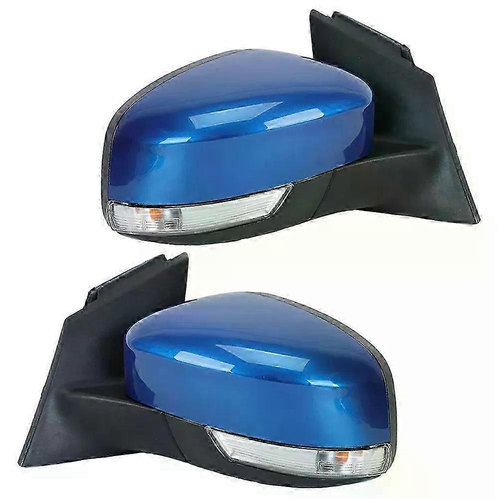 Side Rearview Mirror Assembly Fit For Fit For d focus mk3 EU 2011 -2018 Side Door Wing mirror Heated Electrical with Light Accessories