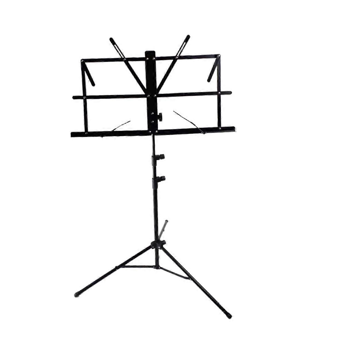 Sheet Metal Folding Music Tripod Portable Stand for Microphone Piano Light Frame
