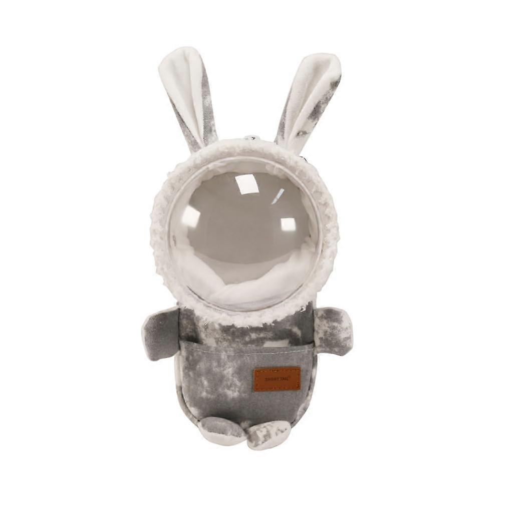 Space-Rabbit Portable Breathable Hamster Carrier for Small Animals, Birds, Travel, Lightweight Fabric, Adjustable Strap