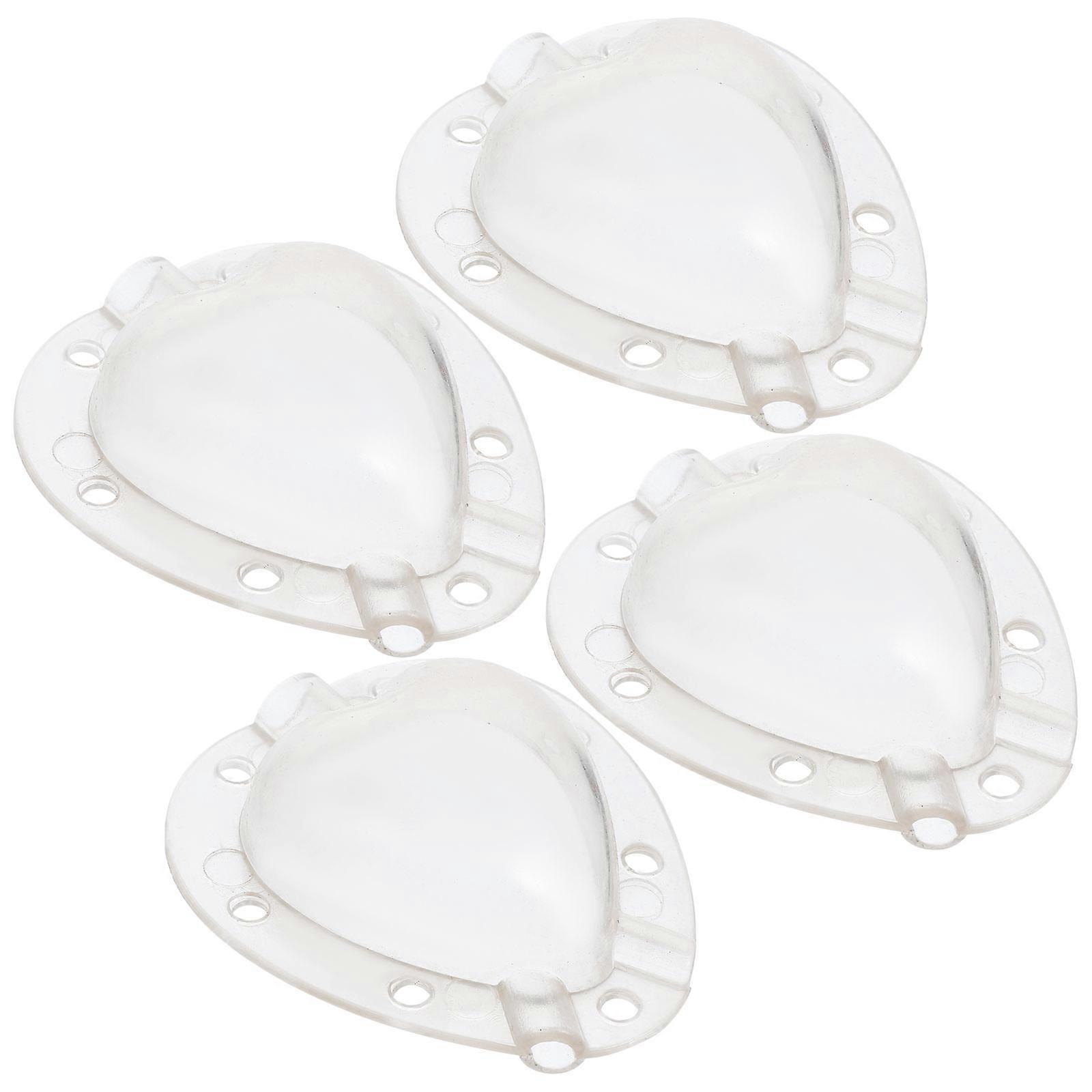 Fruit Molds Heart Shape Growth Shaping Portable Transparent Plastic For Themed Party Home Use 4Pcs