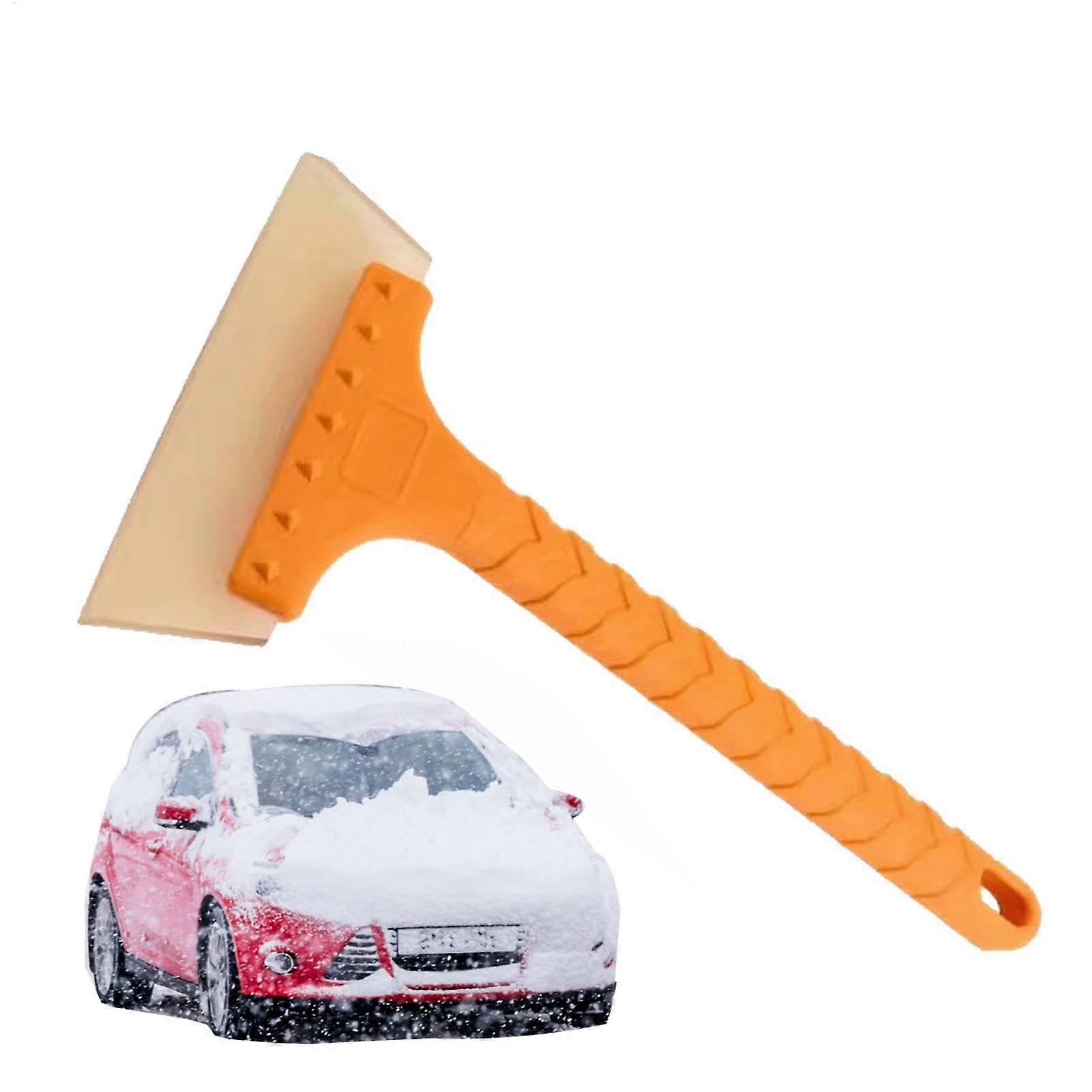 Ice scraper for car windshield  snow removal tool with ergonomic handle for SUVs
