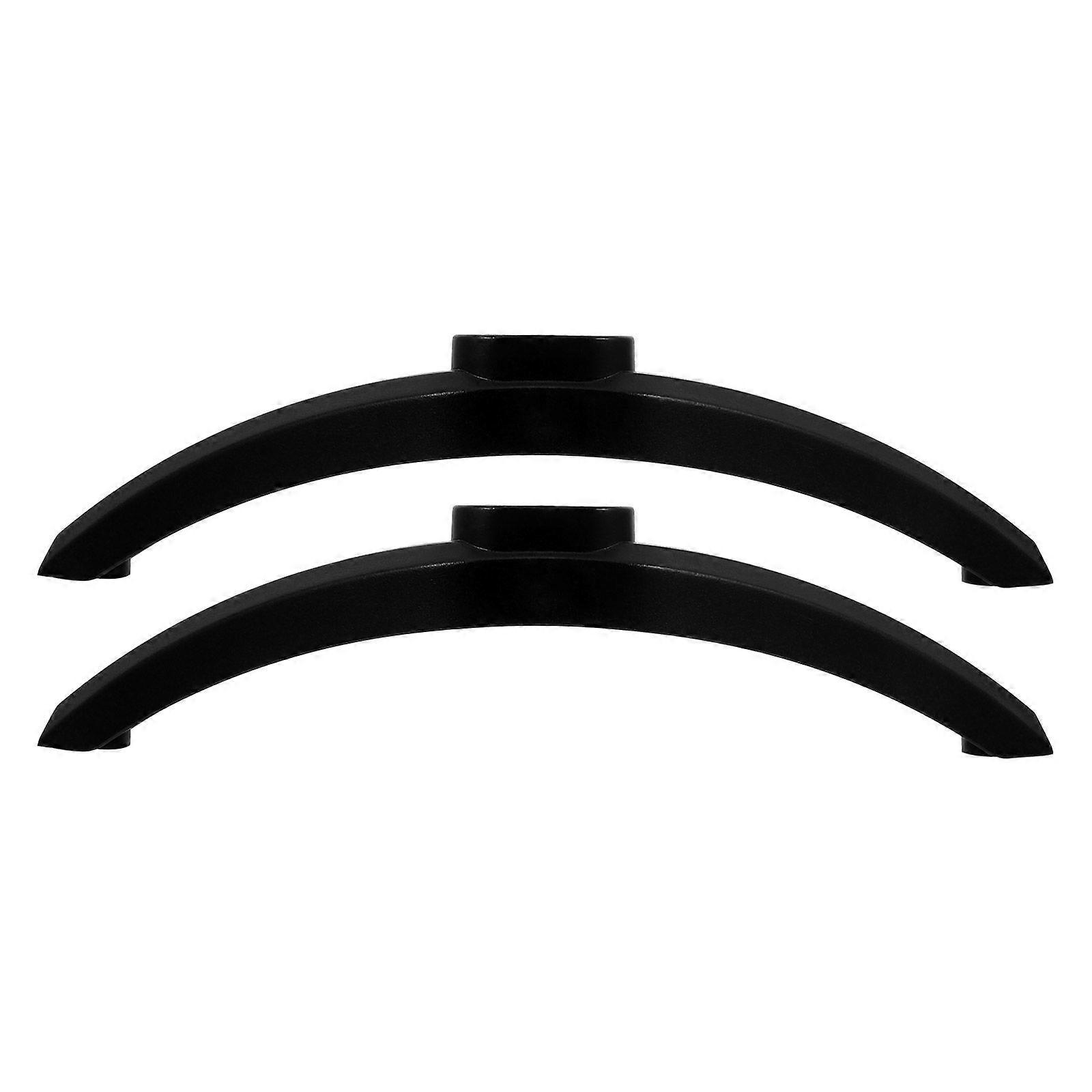 1 Set Of Tv Stand Universal Replacement Base Stable Pedestal Holder Legs Support For Televisions Tabletop Home Entertainment System