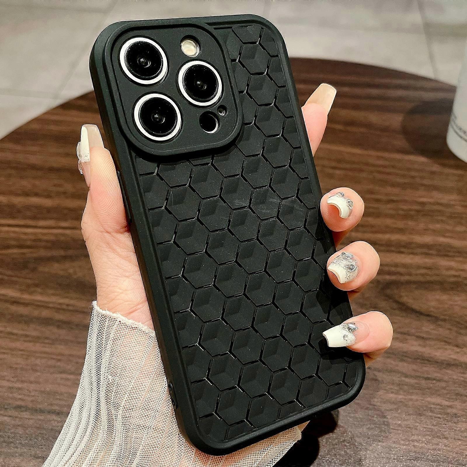 Honeycomb Cooling TPU Phone Case