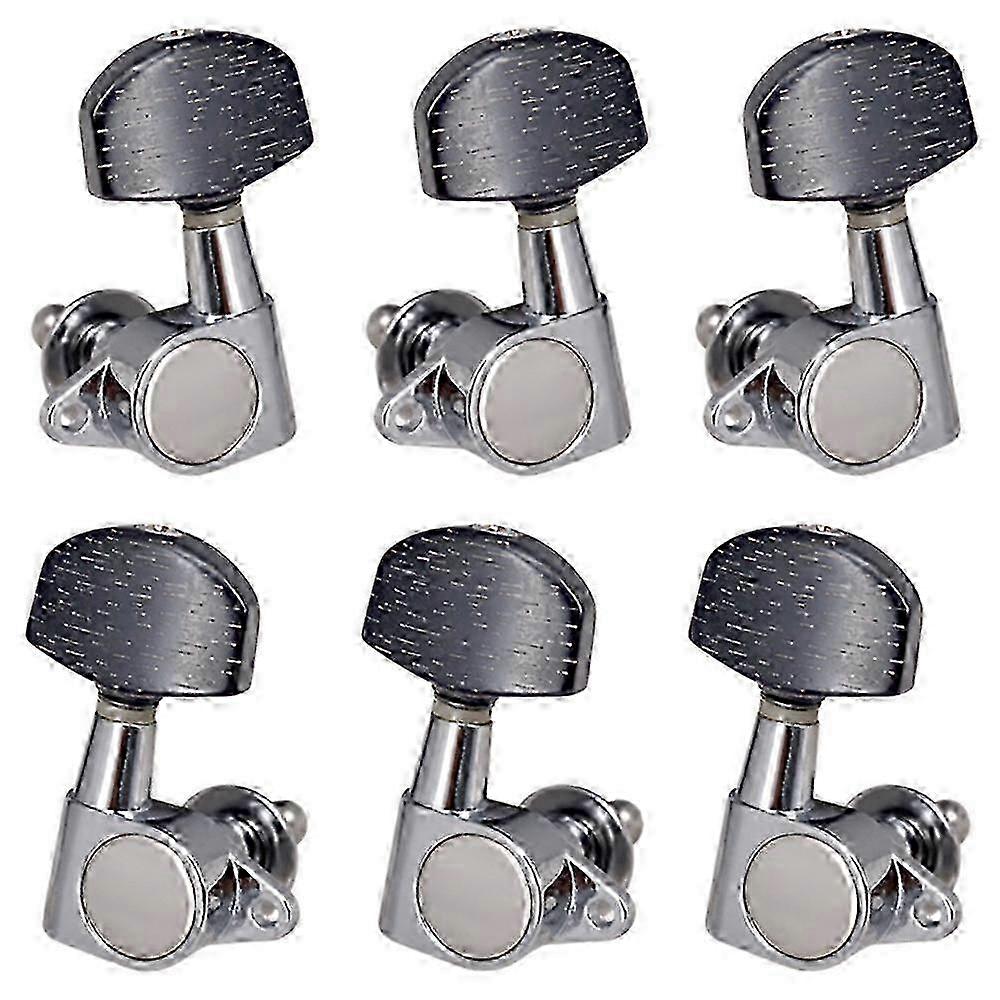 3L3R Closed Guitar String Tuning Pegs Tuner Machine Heads Knobs Tuning Keys for Acoustic or Electri hwy