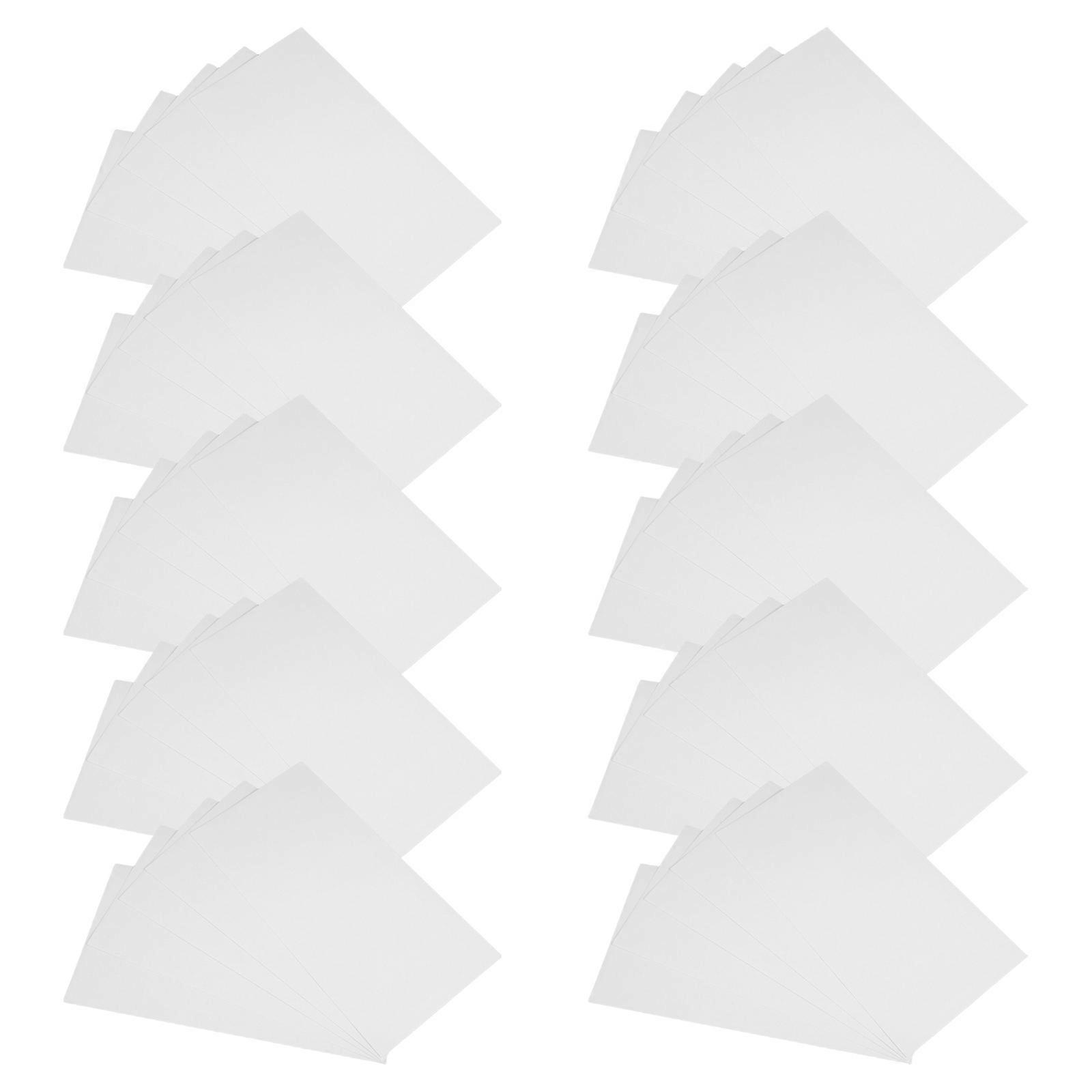 50pcs Self Seal White Envelopes for Documents, Sturdy Paper, Secure & Versatile for Business, Correspondence, Photos – Quick Self Sealing Design