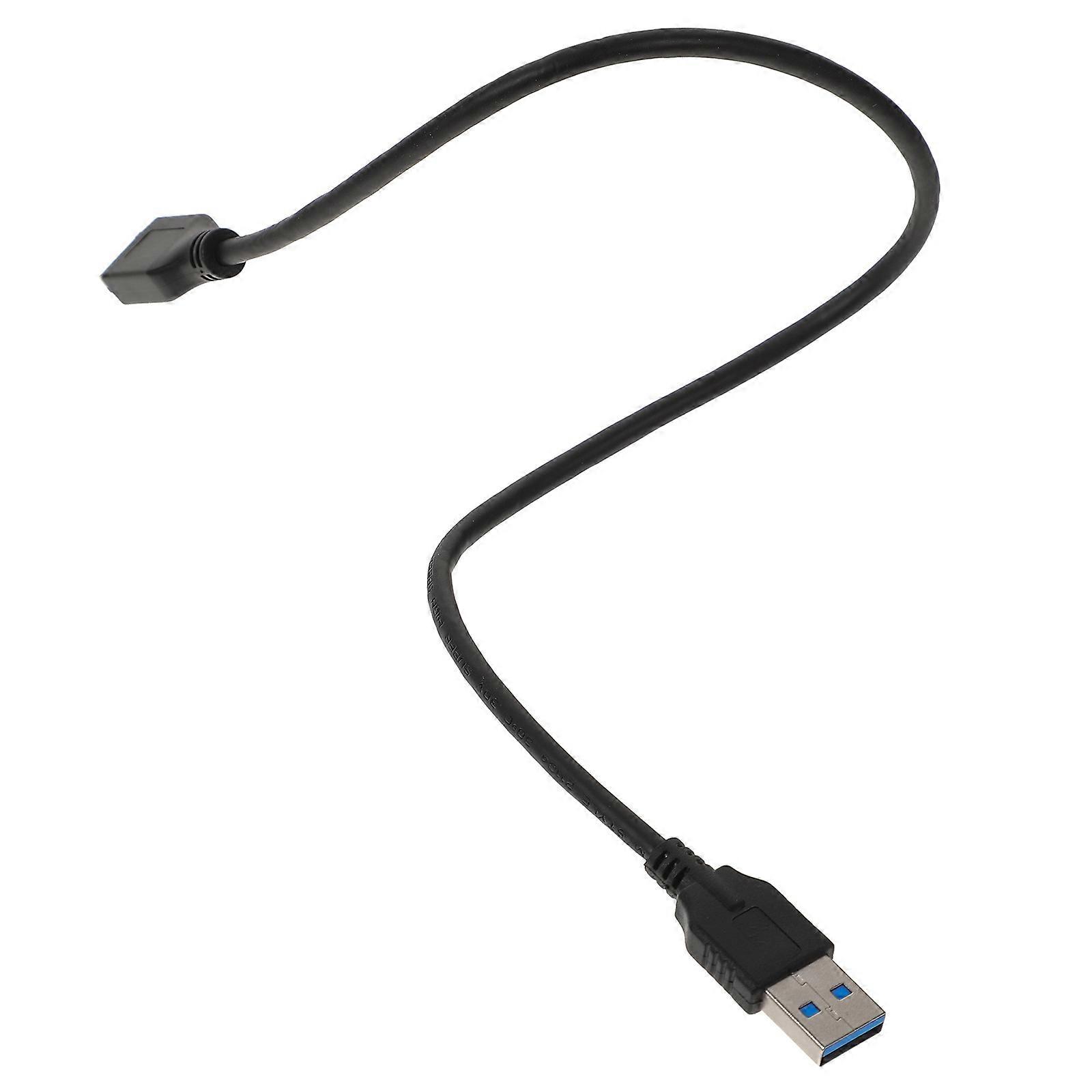 USB To USB 3.0 Cable Extension Data Converter To Type A Male Adapter