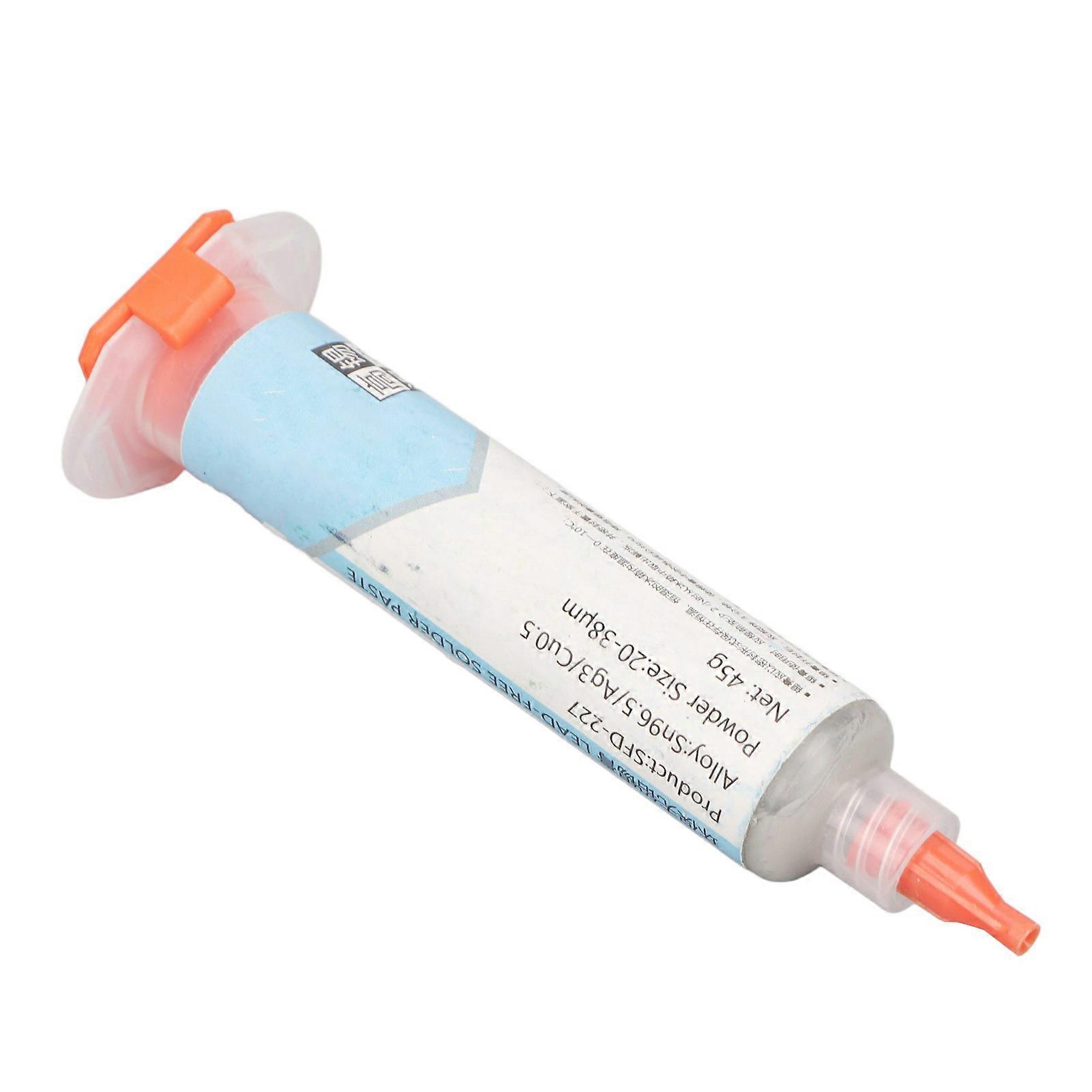 Tin Solder Paste Sn96.5 Ag3 Cu0.5 High Temperature Strong Adhesion Maintenance Tin Paste for TV Mobile Phone Circuit Boards 