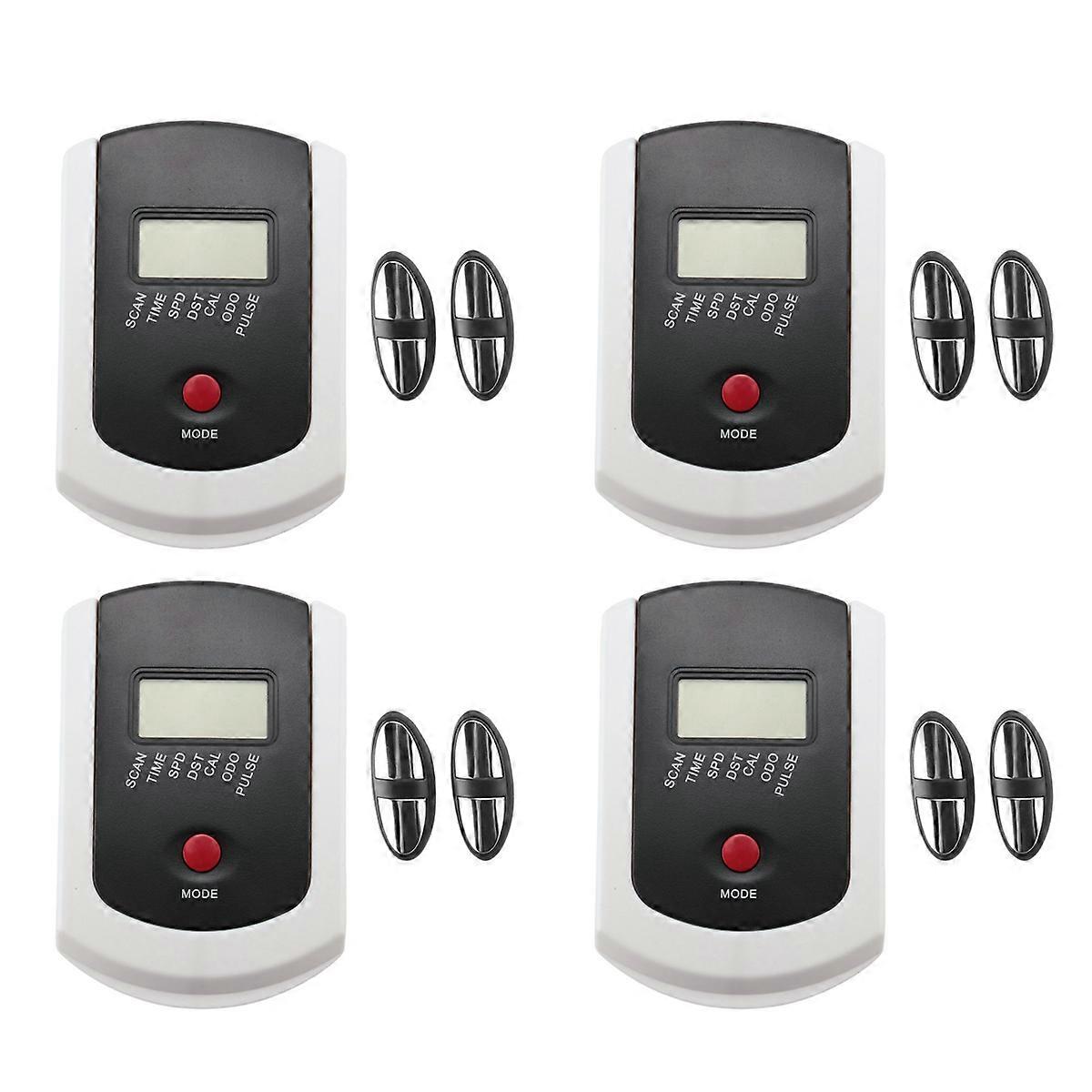 4X Monitor Speedometer with Heart Rate for Fitness Stationary Bikes, Magnetic Bike