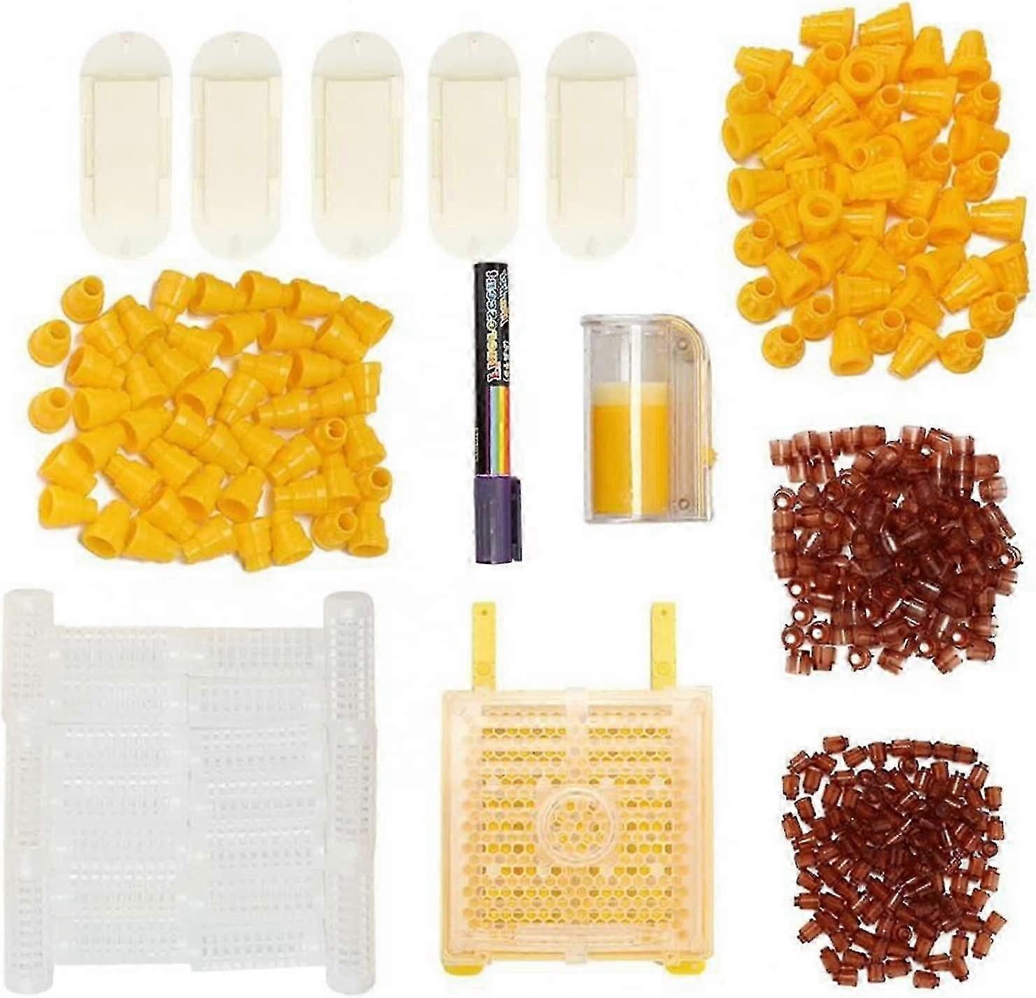 Queen Bee Rearing Kit - Essential Tools for Honeybee Spawning and Feeding