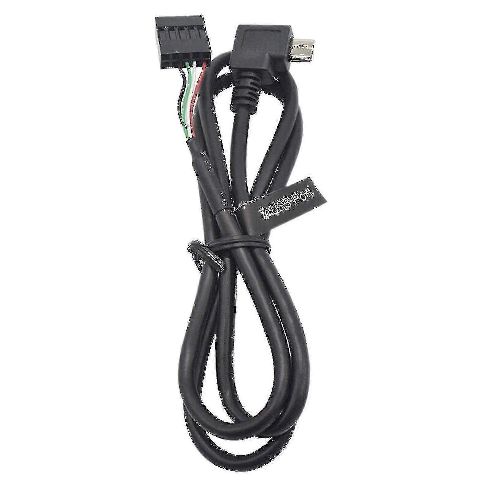 USB Cable for NZXT Kraken X73 X53 X63 CPU Liquid Cooler - Compatible with X Series Coolers, Black Wire Cord