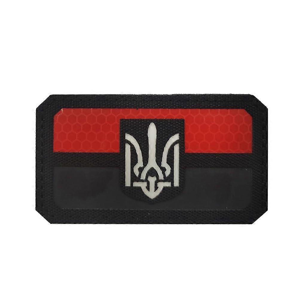 Military Patch Trident IR Infrared Detection Patch, Model Trident, DIY Tactical Patch Accessories