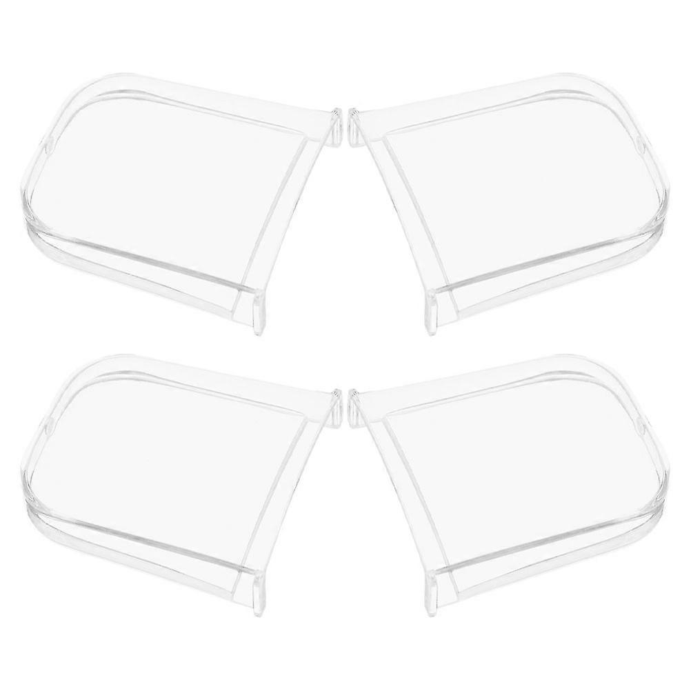 Condensation Collector For Cooking Enthusiasts Suitable For Home Cooking With Antidrip Design And Transparent Material 4Pcs