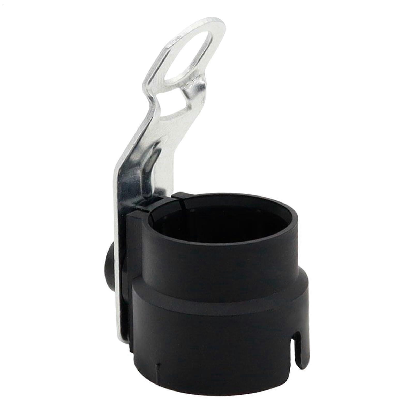Trailer Plug Connector Fixer Bracket | Durable Black Trailer Socket Holder for RV, Truck, and Trailer Compatibility