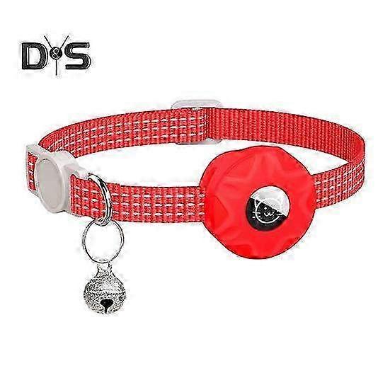 Waterproof Cat Tracker Collar with Reflective Strips - Adjustable Safety Collar & Locator Cover for Small, Medium, & Large Cats