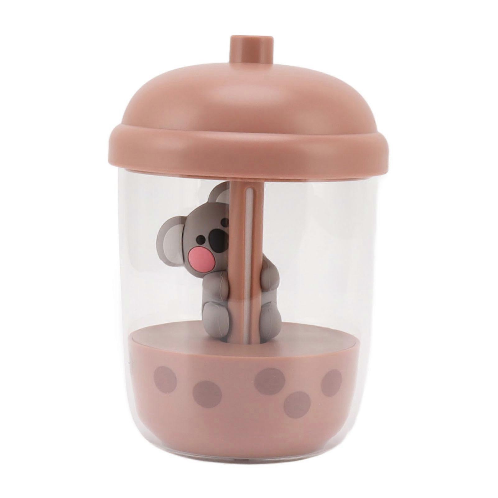 Koala Animal Humidifier Portable Cool Mist Humidifier USB Desktop Humidifier For Home Caramel 