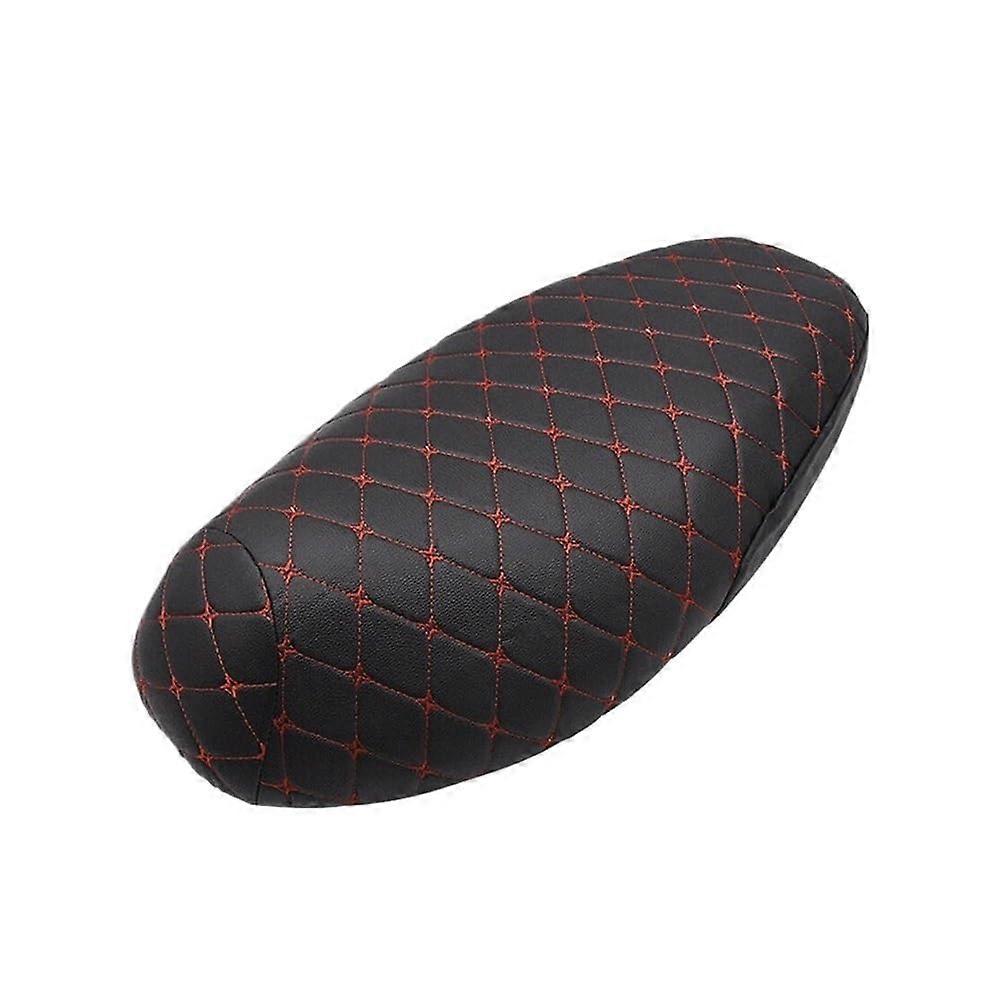 Mesh Motorcycle Seat Cover Cushion M/L/XL/XXL Universal Leather Roller Seat Protector with Sunshade Function