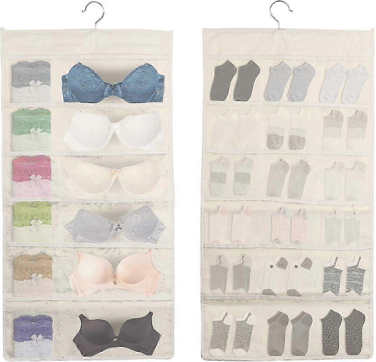 Double-Sided Organizer for Storing Underwear, Socks, and Small Items适用于某品牌