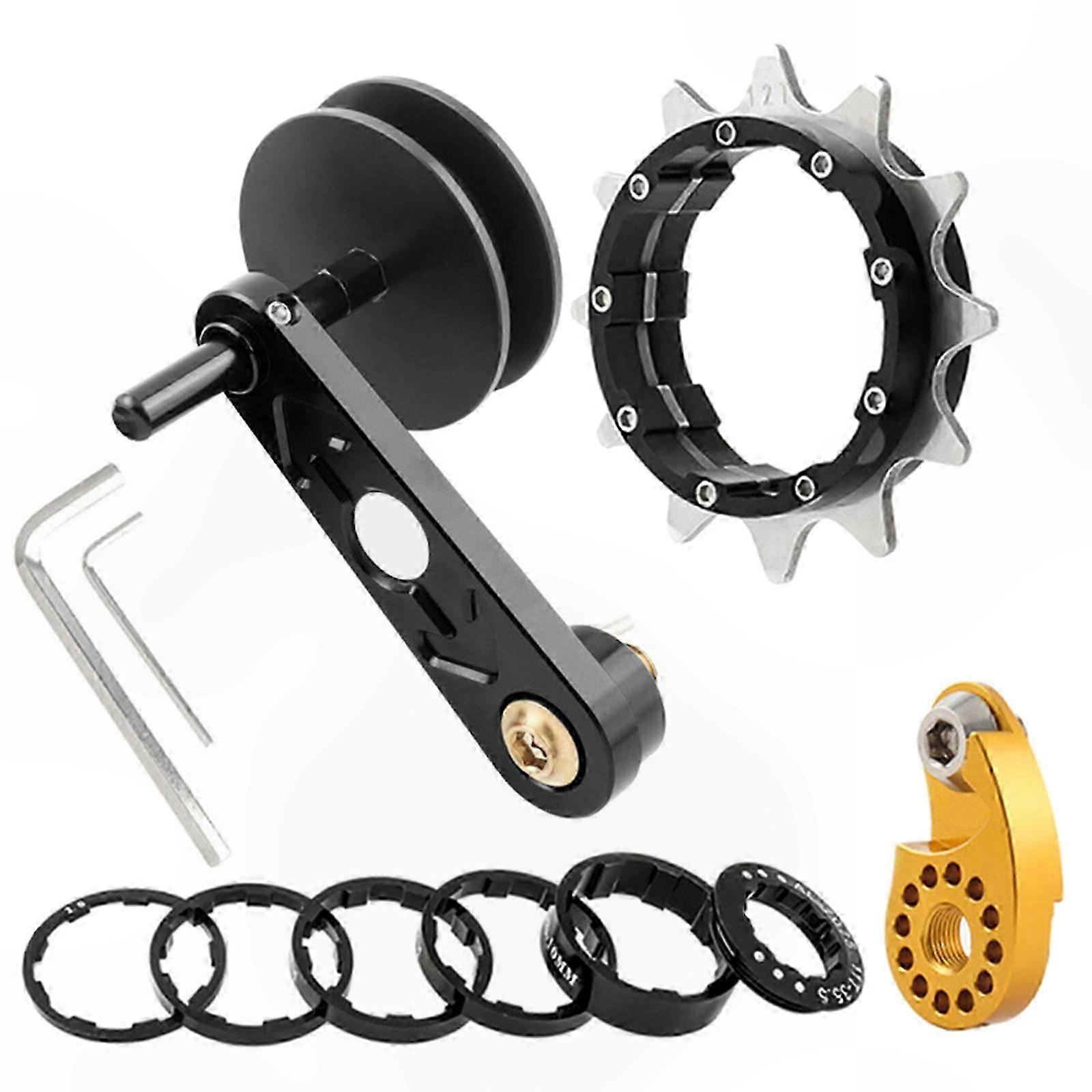 Road Bike Chain Tensioner Adjustment Chain Guide Single Speed Chain Tensioner Bicycles Single Speed Adjuster Converter