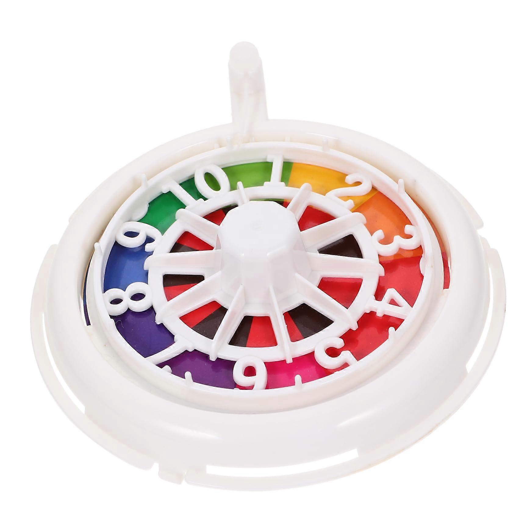 Rotating Prize Wheel for Poker Parties - Compact, Reusable Game Wheel for KTV and Bar Events, Durable and Fun
