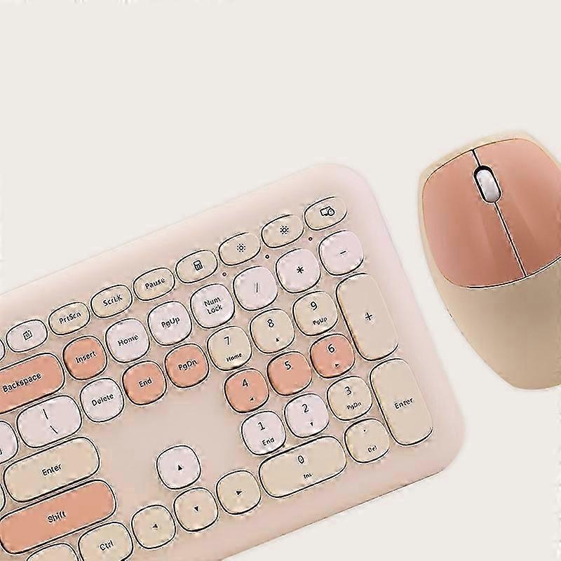 USB Wireless Silent Keyboard And Mouse Set