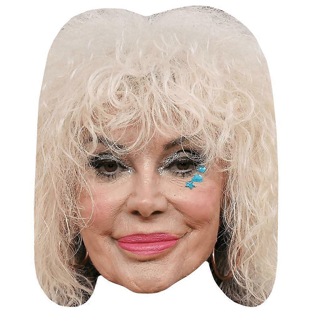 Donatella Rettore (Makeup) Celebrity Mask, Flat Card Face