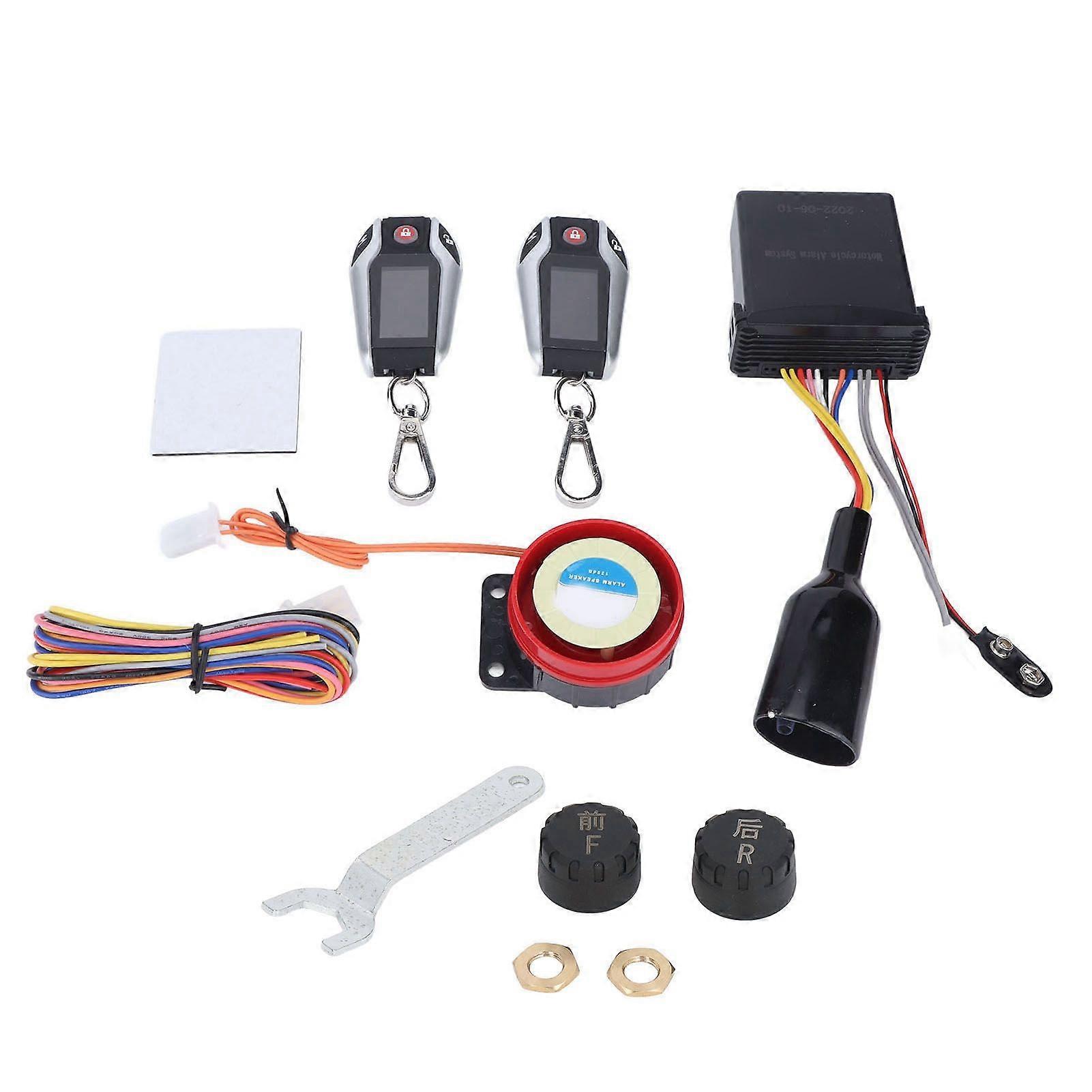 PKEセンシングとLCDディスプレイを備えたATV用盗難防止装置