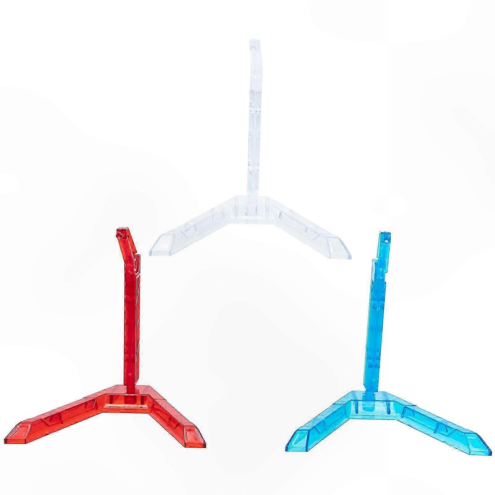 3-Pack Adjustable Display Stands for 1/144 1/100 SD BB Gundam Action Figures