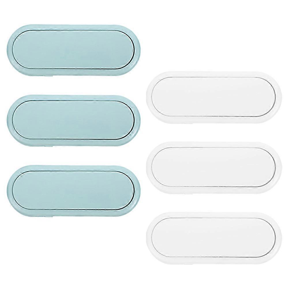 Refrigerator Locks For Cabinets 6Pcs Designed For Baby Proofing Home Safety Assorted Color ABS Material
