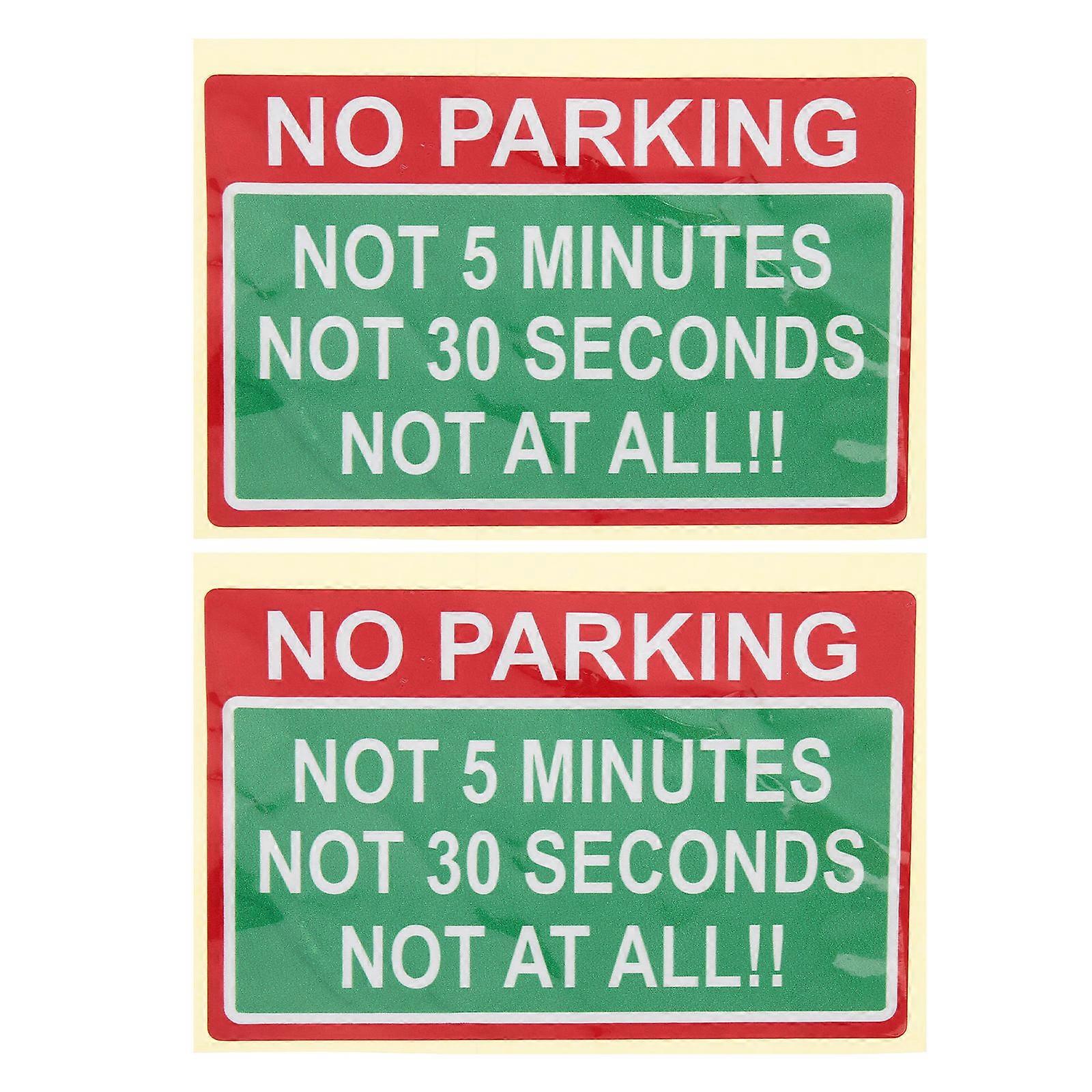 Parking Warning Signboard, Compact and Easy to Store, Ideal for Various Venues