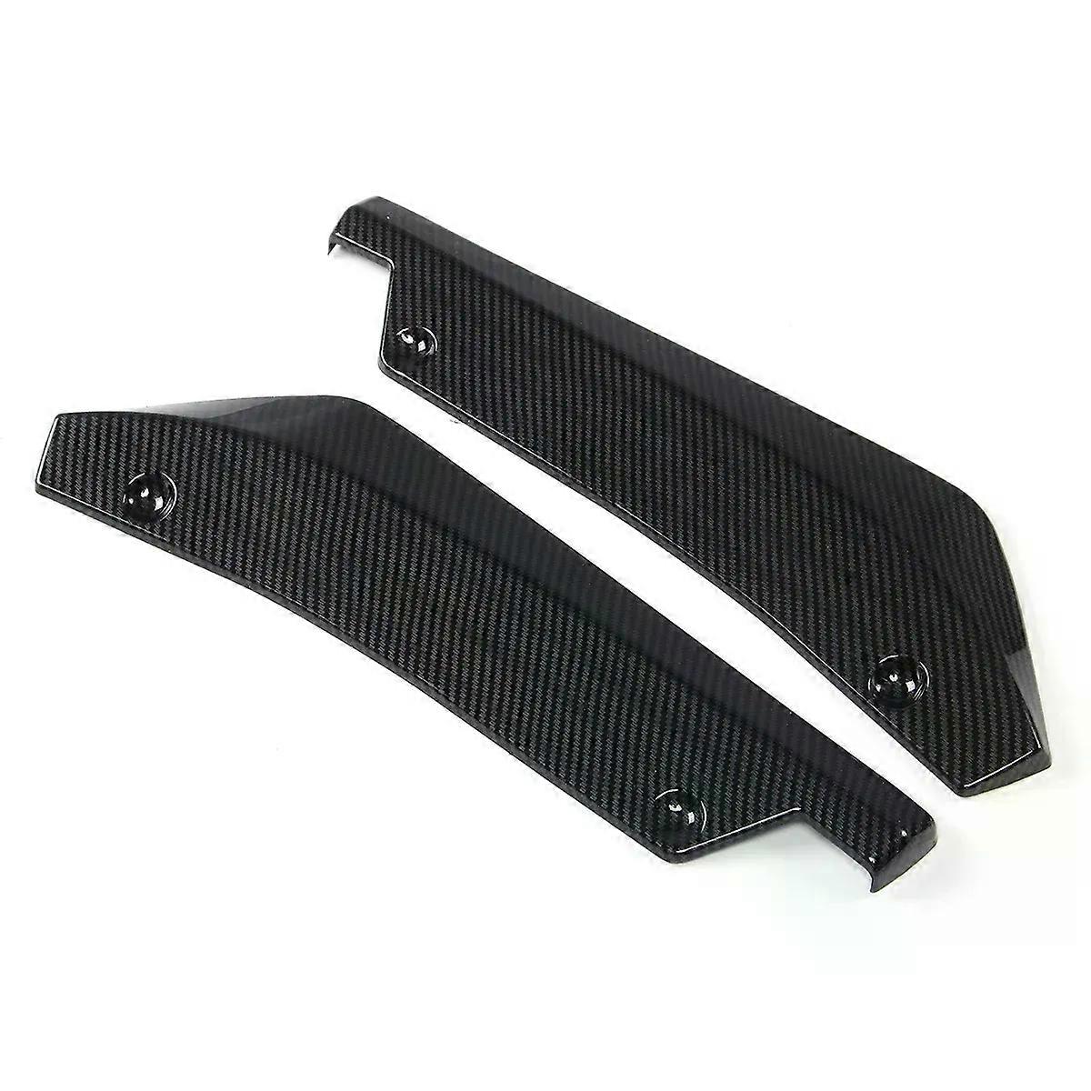 For BMW X5 X7 E46 E91 E90 E93 E81 E60 E61 E46 F10 F20 2Pcs Rear Bumper Lip Wrap Angle Diffuser Splitter Canard