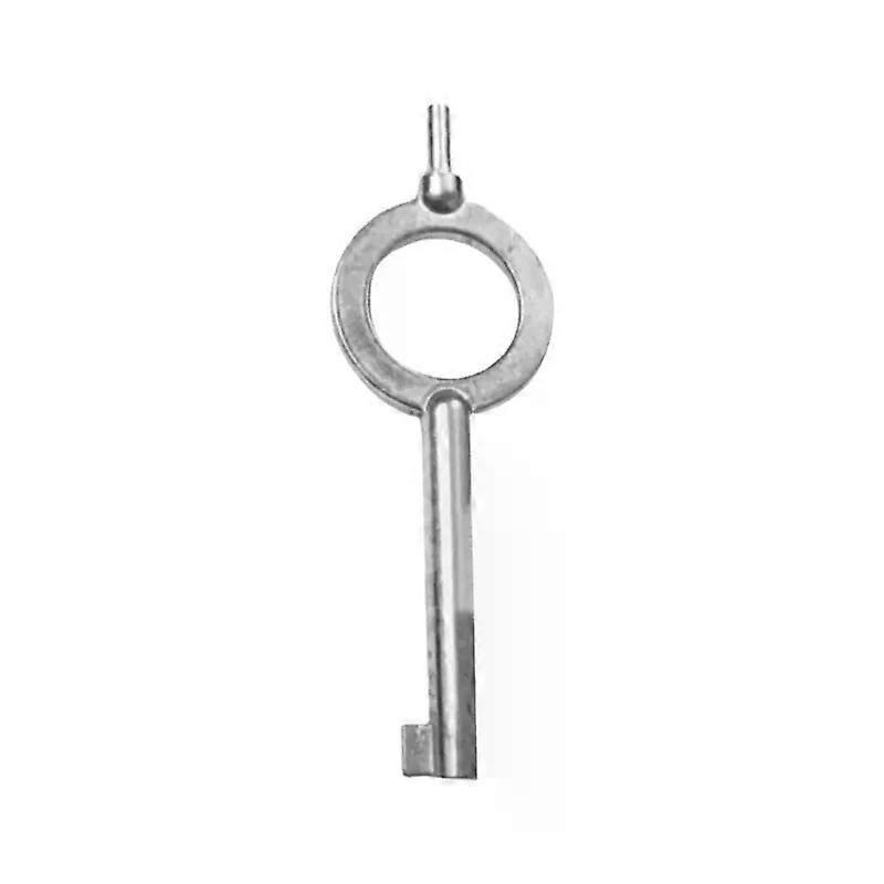 Standard Issue Law Enforcement Hand Cuffs Keys American Handcuff Keys Universal Wear Resistant Precise Lock Key Silver