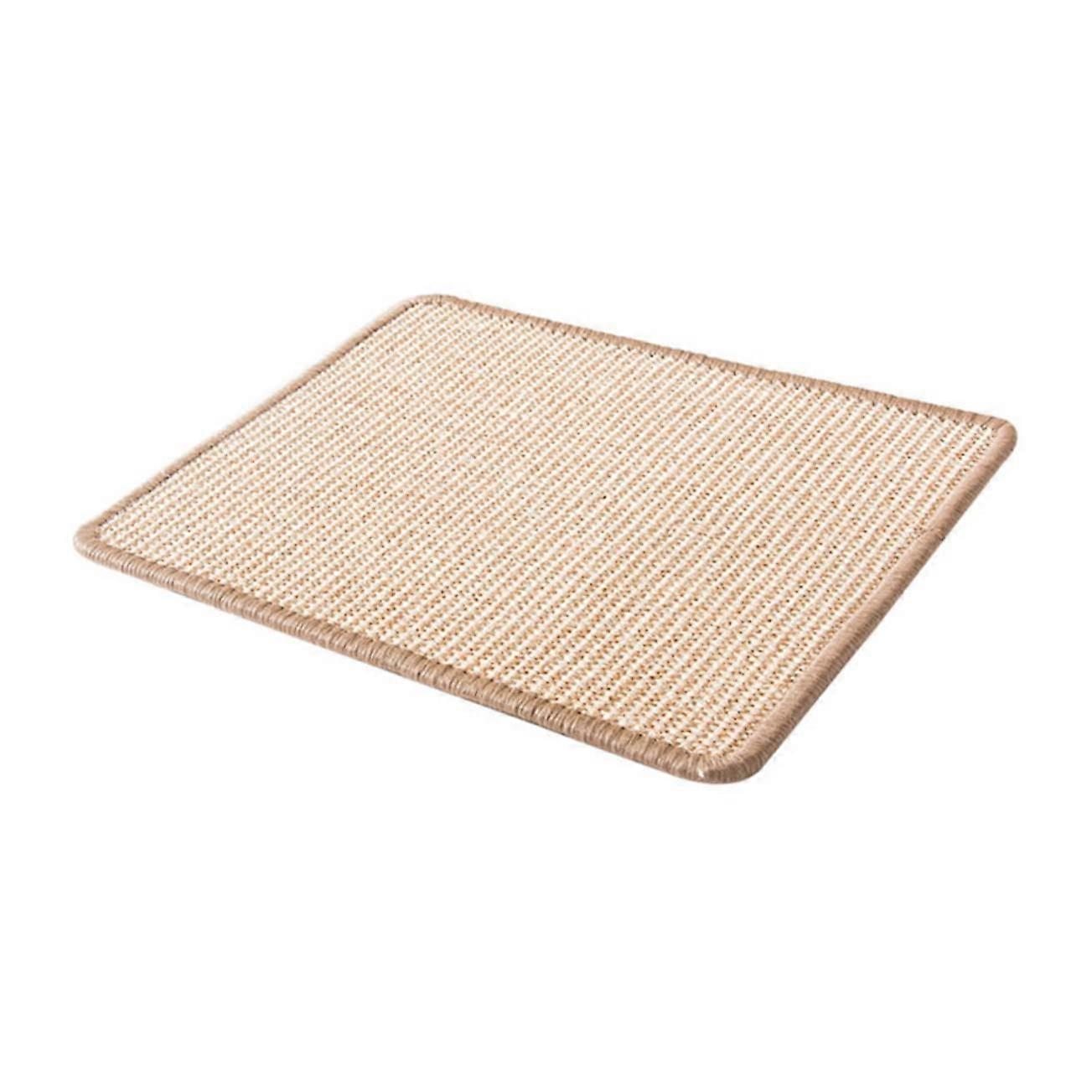 Seidenmatte Kratzmatte Cat Scratch Pad - Sisal Underlay, Cat Claw Pad, Satin Matte Finish, Pet Sisal Mat