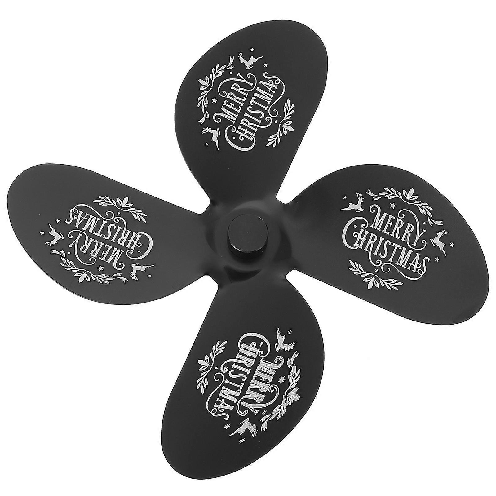 1 Set Replaceable Stove Fan for Home Fireplace Practical Design