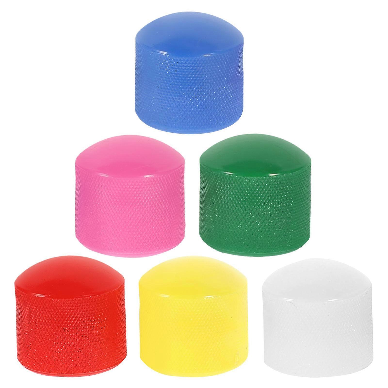 Electric Guitar Potentiometer Caps with Wrench for Guitar Assorted Color 6pcs
